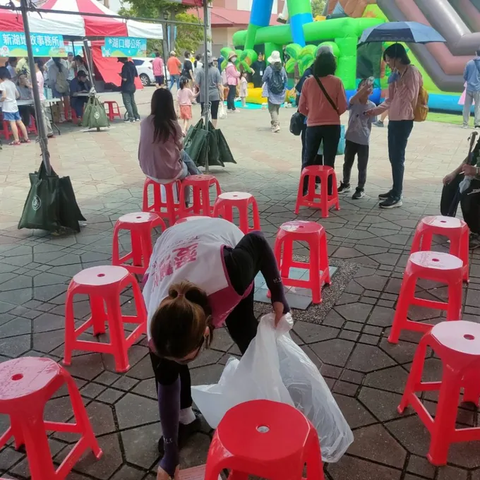 新竹活動清潔，活動場地與周邊環境整理清運