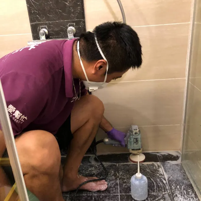新竹石材保養，大理石地坪研磨拋光與防護處理